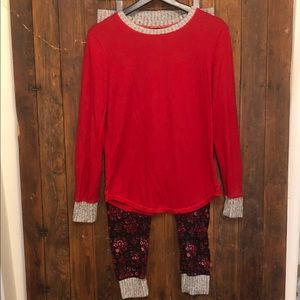 Cuddl Duds Soft Pajama Set